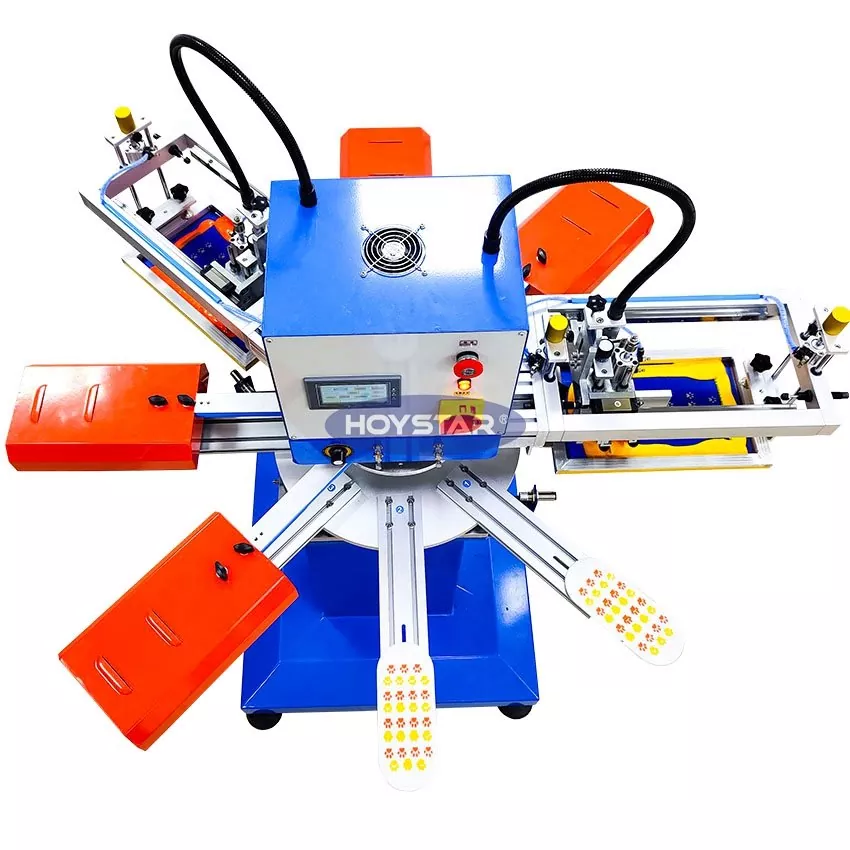 2 kleuren sokken zeefdrukmachine