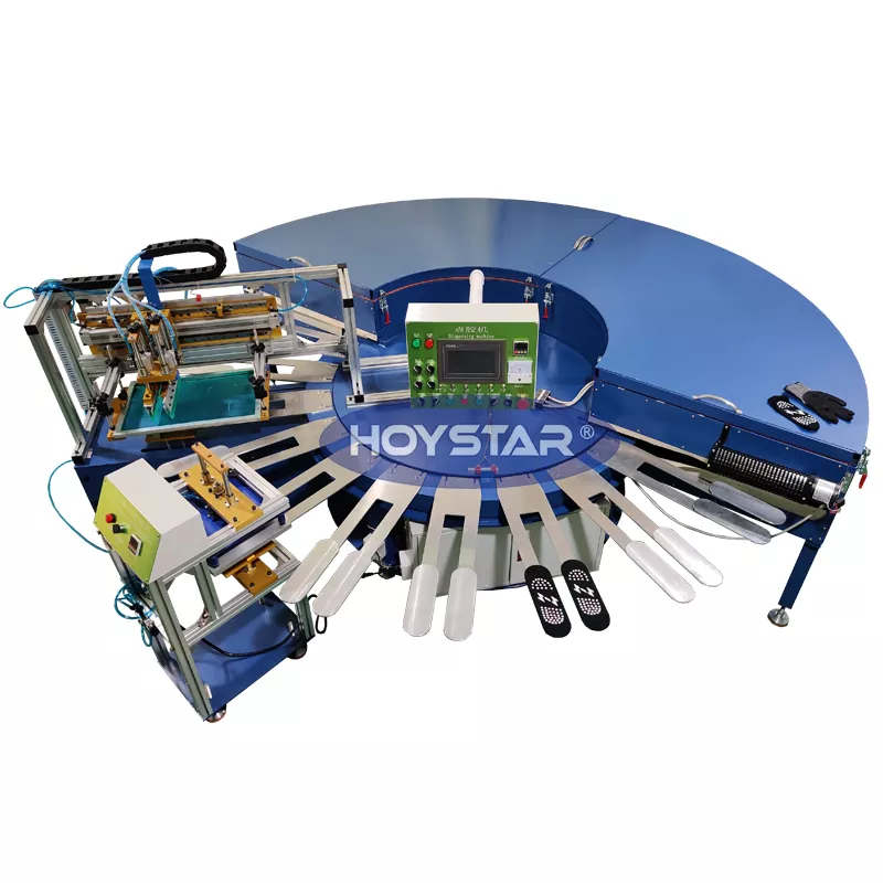 Antislip sokken zeefdrukmachine